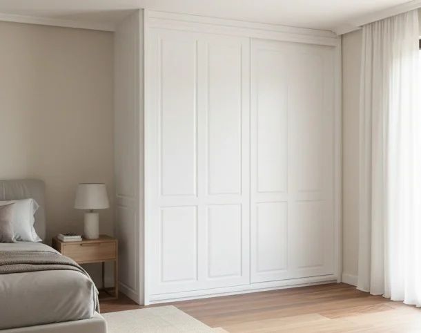 armarios-habitación-correderas-blancos