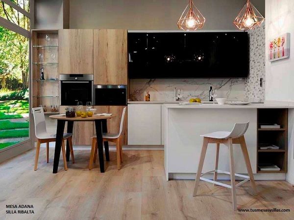 mesas-redondas-madera-antracita