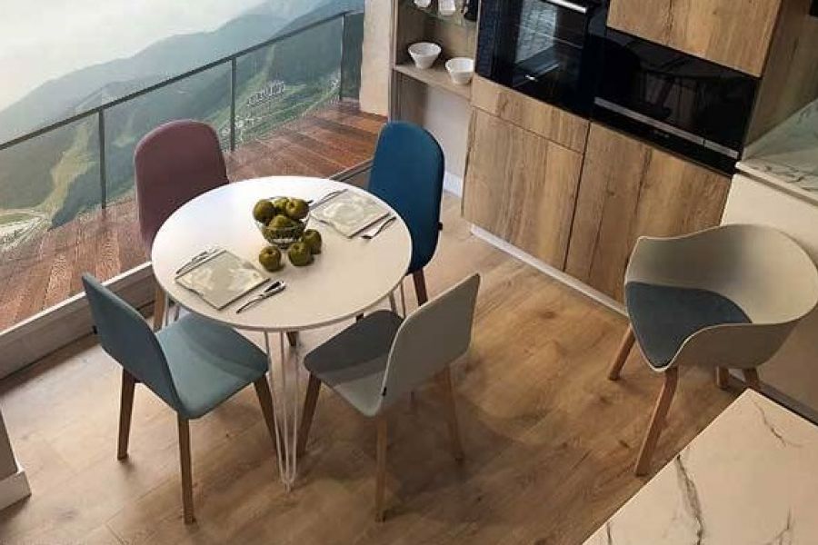 mesas-redondas-blancas-diseño-ligero