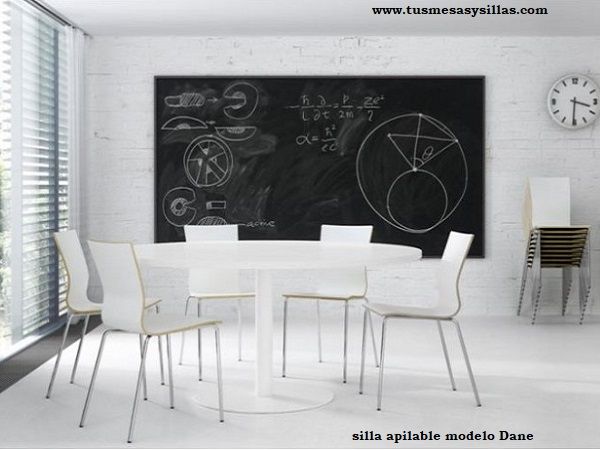 sillas-modernas-apilables-cocina