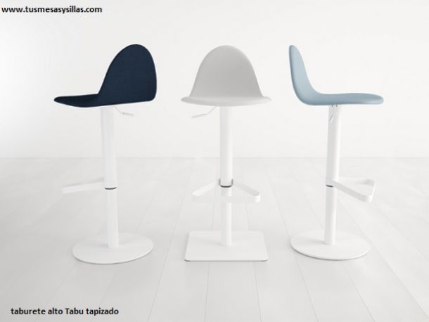 taburete-gas-asiento tapizado
